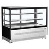 Витрина кондитерская холодильная Tefcold LPD1500F/Black (нерж.)