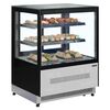 Витрина кондитерская холодильная Tefcold LPD900F/Black (нерж.)