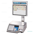 Весы торговые с печатью этикеток CAS CL-5000J-15IS