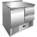Стол холодильный Cooleq S901-2D с бортом и ящиками