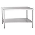 Стол производственный Abat СПРО-6-7 (каркас с полкой из нержавеющей стали)