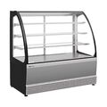 Витрина холодильная Kayman KВК-1305МН (Черный)