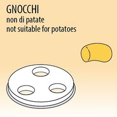 Насадка Fimar Gnocchi 12 mm (MPF 2,5/4)