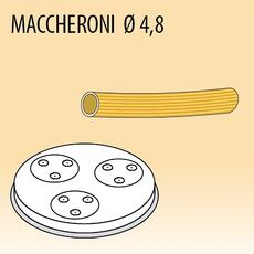 Насадка Fimar Maccheroni 4,8 mm (MPF 2,5/MPF 4)