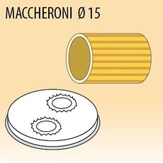 Насадка Fimar Maccheroni 15 mm (MPF 2,5/MPF 4)