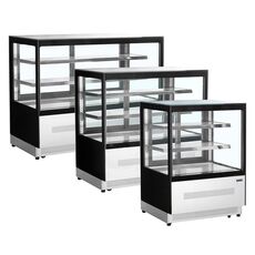 Витрина кондитерская холодильная Tefcold LPD900F/Black (нерж.)