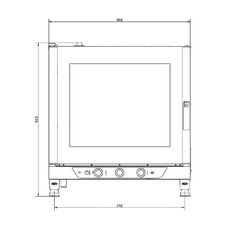 Печь конвекционная Unox XB 693