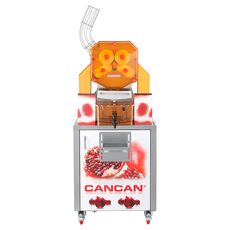 Соковыжималка автоматическая Cancan 0602-1102 CC.32 Automatic Pomegranate Press With Tank с ёмкостью на тележке (электрическая)