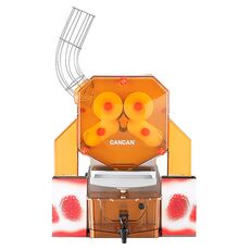 Соковыжималка автоматическая Cancan 0602-1102 CC.32 Automatic Pomegranate Press With Tank с ёмкостью на тележке (электрическая)