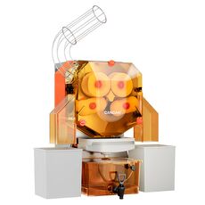 Соковыжималка автоматическая Cancan 0602-1102 CC.32 Automatic Pomegranate Press With Tank с ёмкостью на тележке (электрическая)