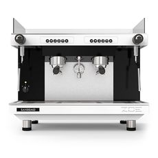 Кофемашина Sanremo Zoe 2G SED TA (чёрно-белая) автомат