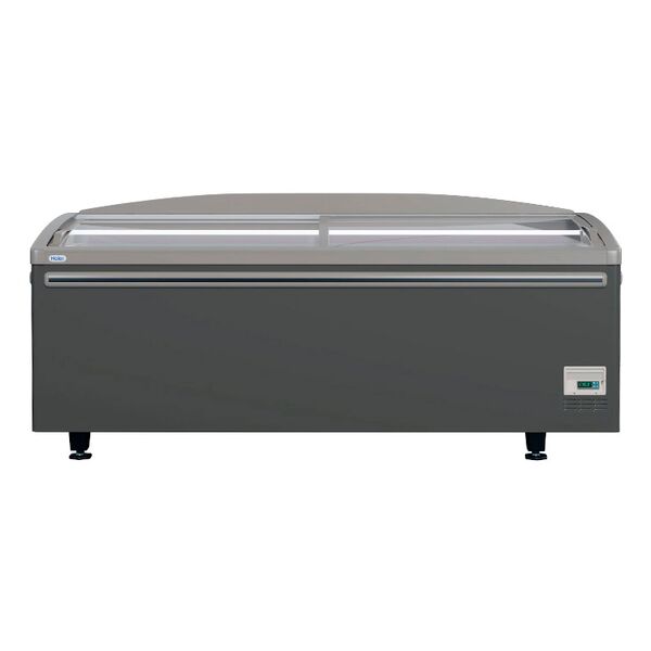 Ларь-бонета морозильная Haier GTE1850G (серый)