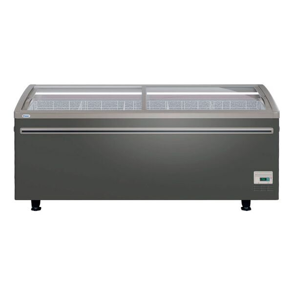 Ларь-бонета морозильная Haier GTS1850G (серый)