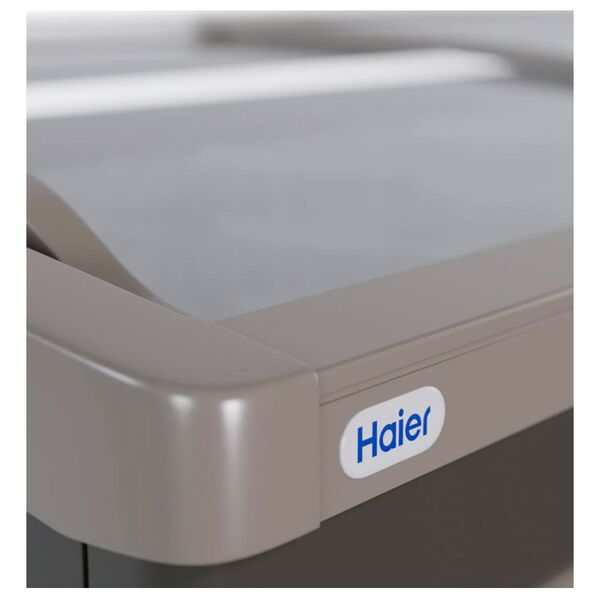 Ларь-бонета морозильная Haier GTS2500G (серый)