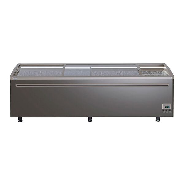 Ларь-бонета морозильная Haier GTS2500G (серый)