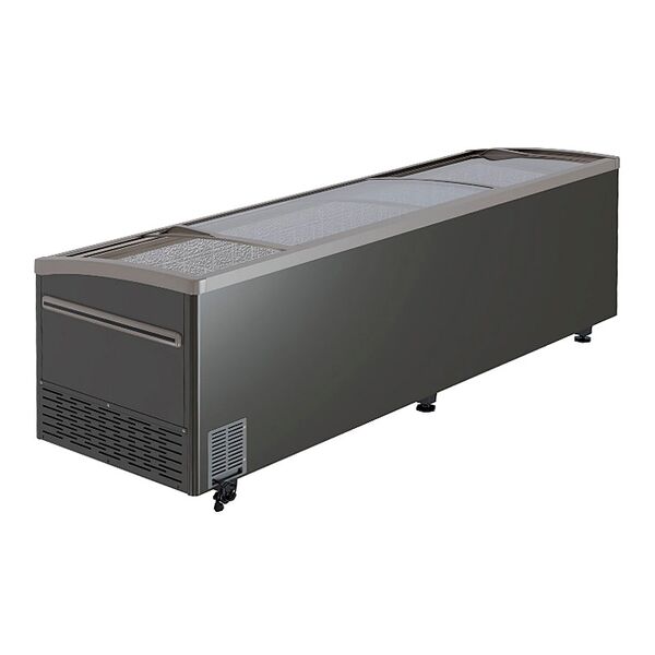 Ларь-бонета морозильная Haier GTS2500G (серый)