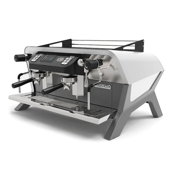 Кофемашина-автомат Sanremo F18 2GR White (UT8230813734B) мультибойлерная, высокая группа
