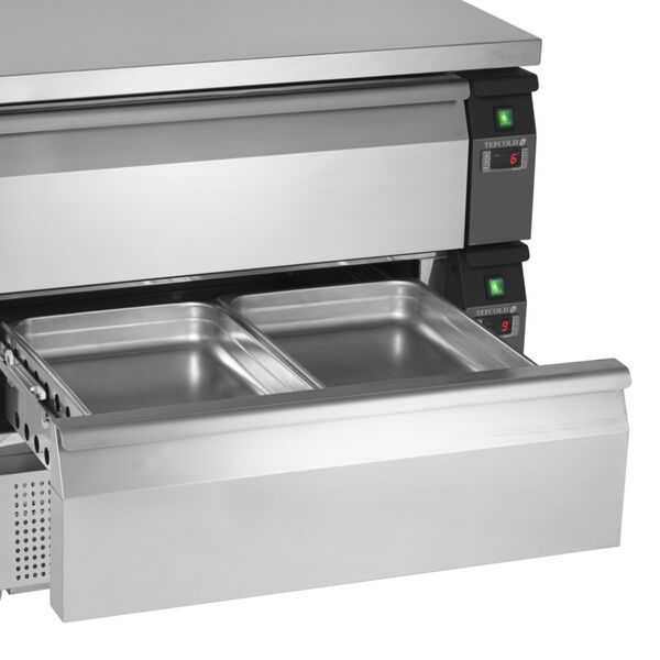 Стол-тумба холодильно-морозильный Tefcold Uni-Drawer UD2-2