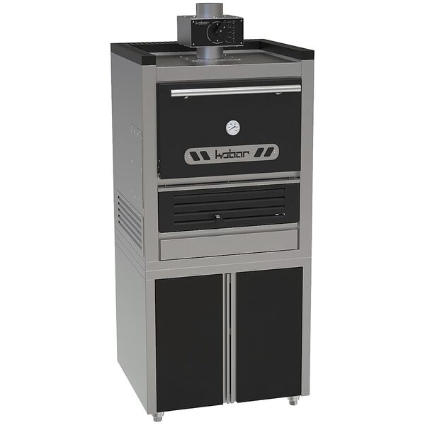 Печь на твердом топливе (хоспер) Кобор FIRE-25-L (подставка)