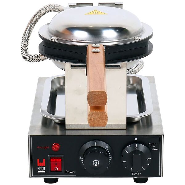 Вафельница Rock Kitchen RK-VAEM-CR Bubble Waffle для гонконгских вафель Вафельница Rock Kitchen RK-VAEM-CR Bubble Waffle для гонконгских вафель