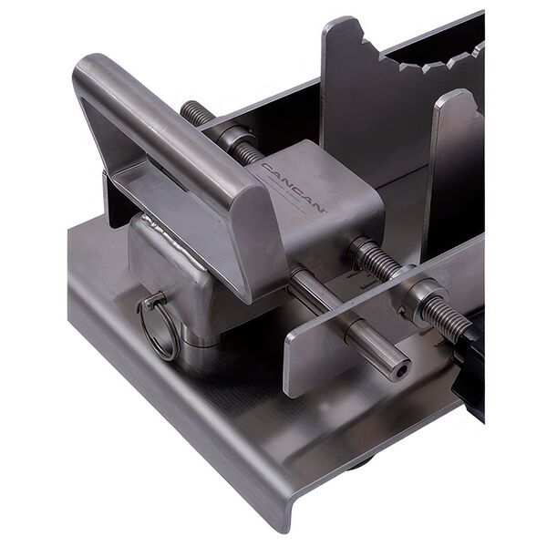 Нож-гильотина Cancan 0810 Pineapple Guillotine Cutter для срезания низа и верха ананасов (ручной)