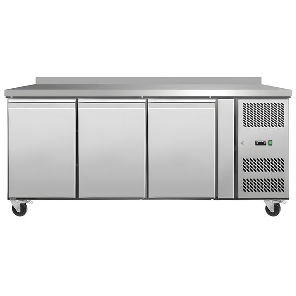 Стол холодильный Koreco GN 3100TN/W с бортом