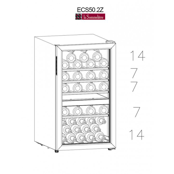 Винный шкаф La Sommeliere ECS50.2Z