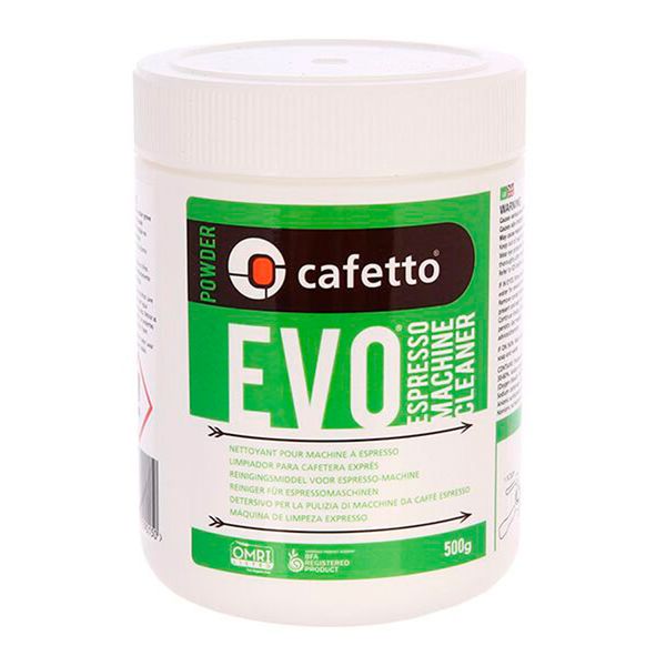Средство для чистки кофемашин органик Cafetto Evo Powder 500 г