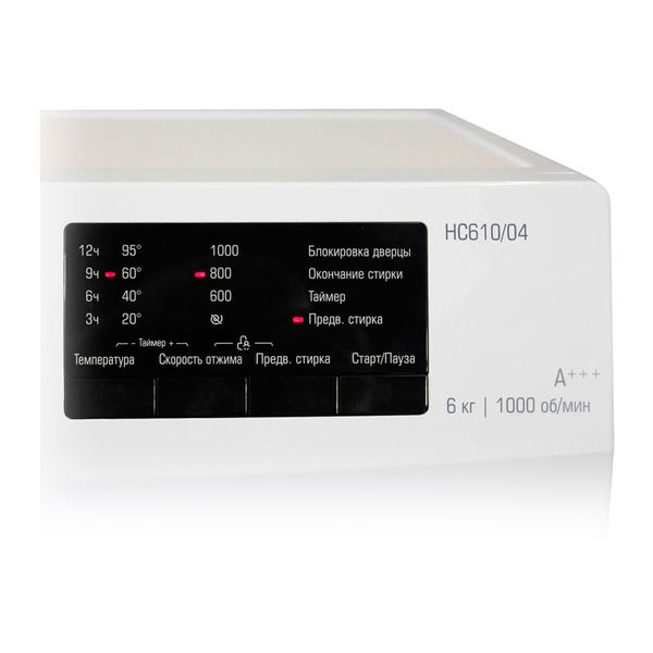 Панель машины Бирюса WM-HC610/04
