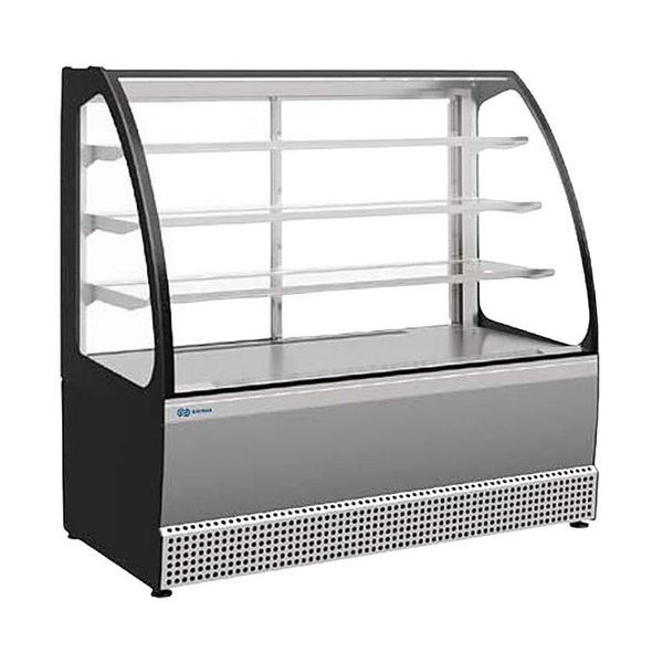 Витрина холодильная Kayman KВК-1305МН (нерж. сталь)