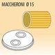 Насадка Fimar Maccheroni 15 mm (MPF 2,5/MPF 4)